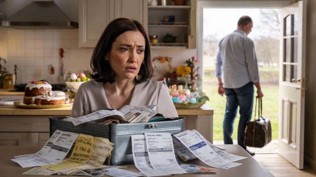 Vor Ostern räumte mein Mann unser Haus leer